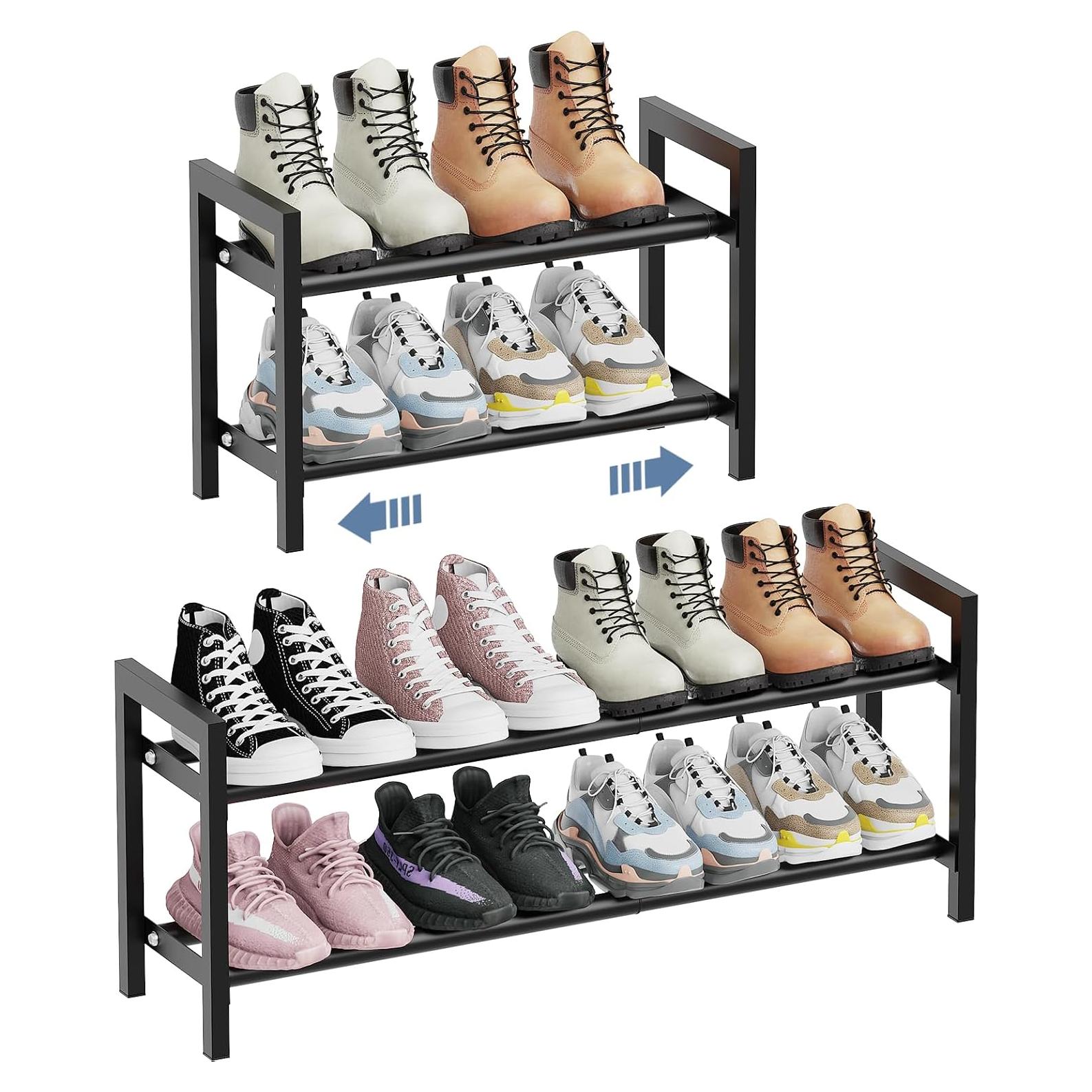 Estante Expandible para Zapatos Mavivegue 2 Niveles Ajustable