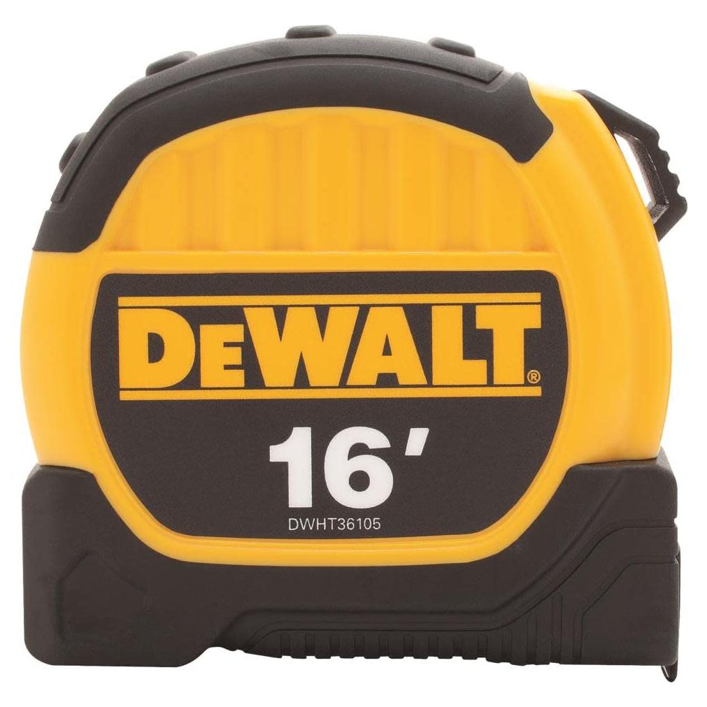 Cinta Métrica Dewalt 4.9m con Hoja Fraccionaria