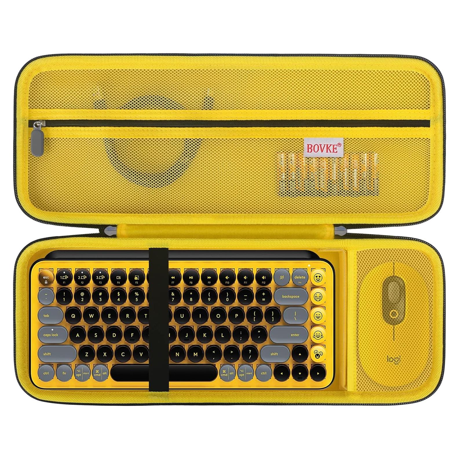 Funda Dura BOVKE para Teclado Mecánico Logitech POP Keys