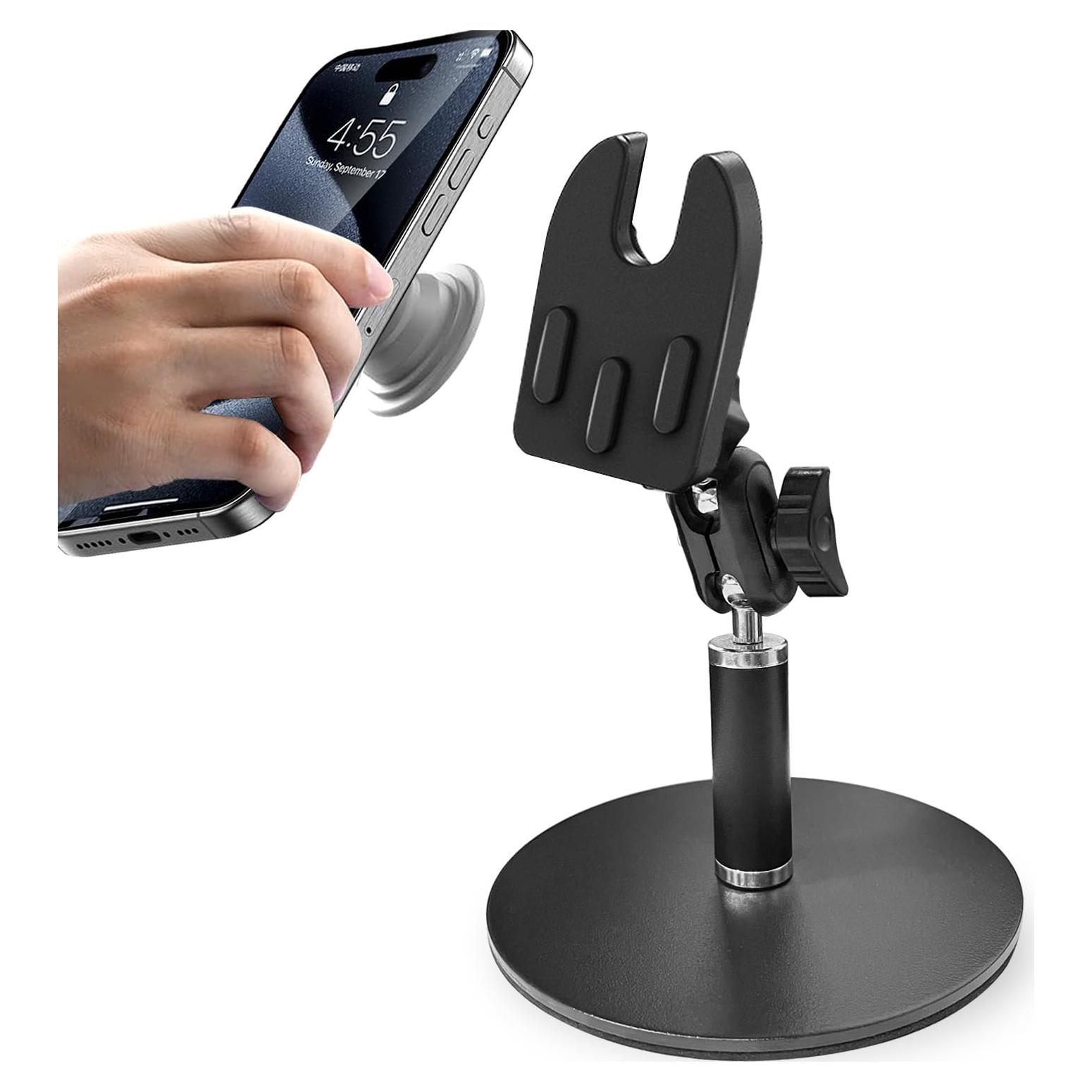 Soporte de Teléfono de Escritorio JIAYUE con Base Pesada