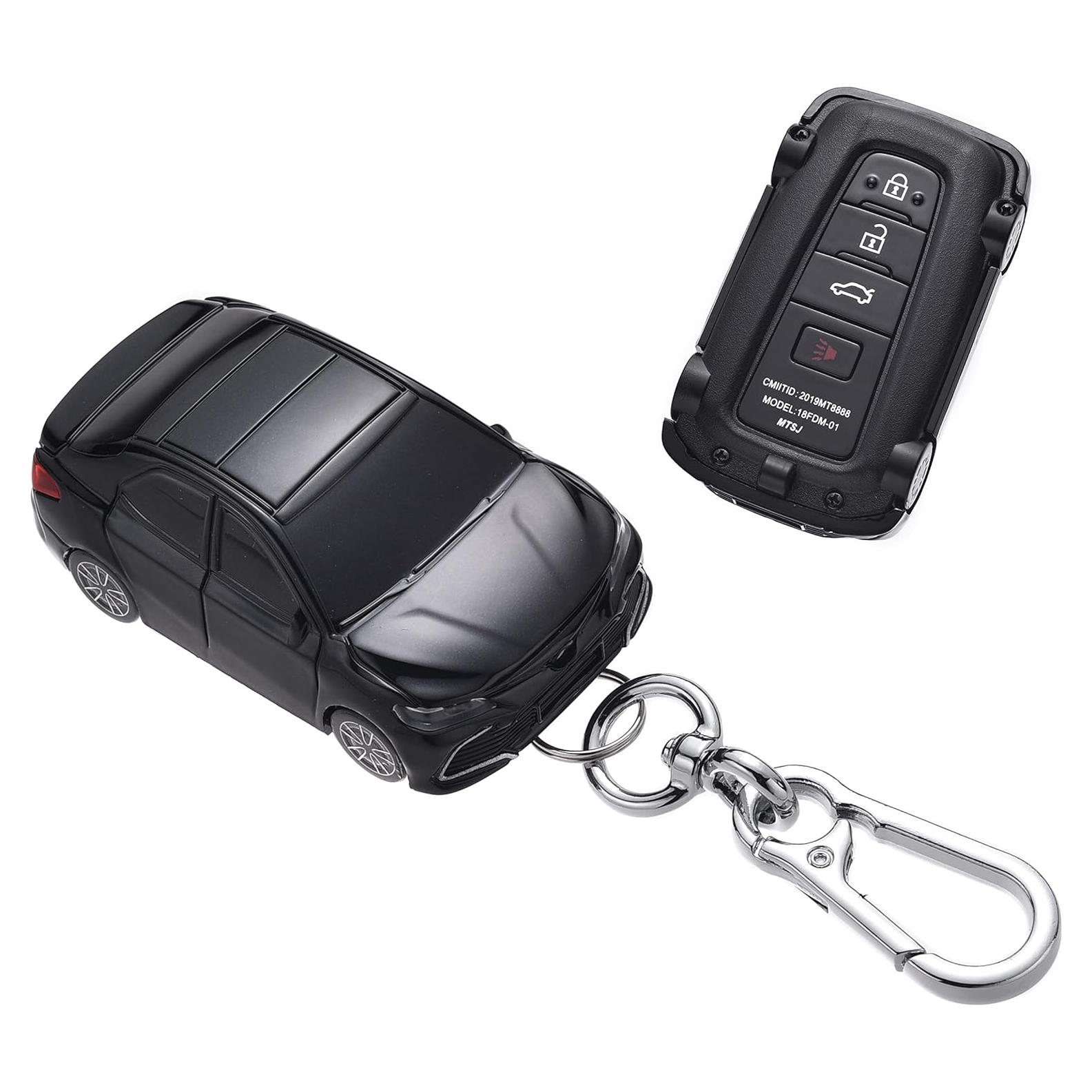 Cubierta de Llave Toyota Camry Corolla RAV4 - Funda Negra