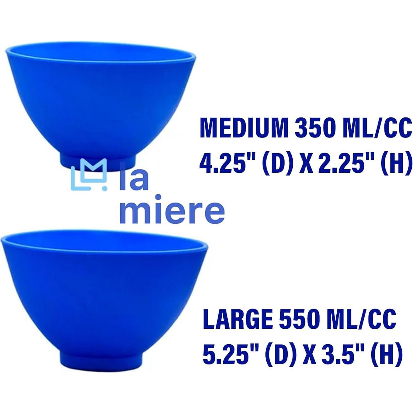 Cuenco de Mezcla Dental LA MIERE Azul Oscuro 550 ml