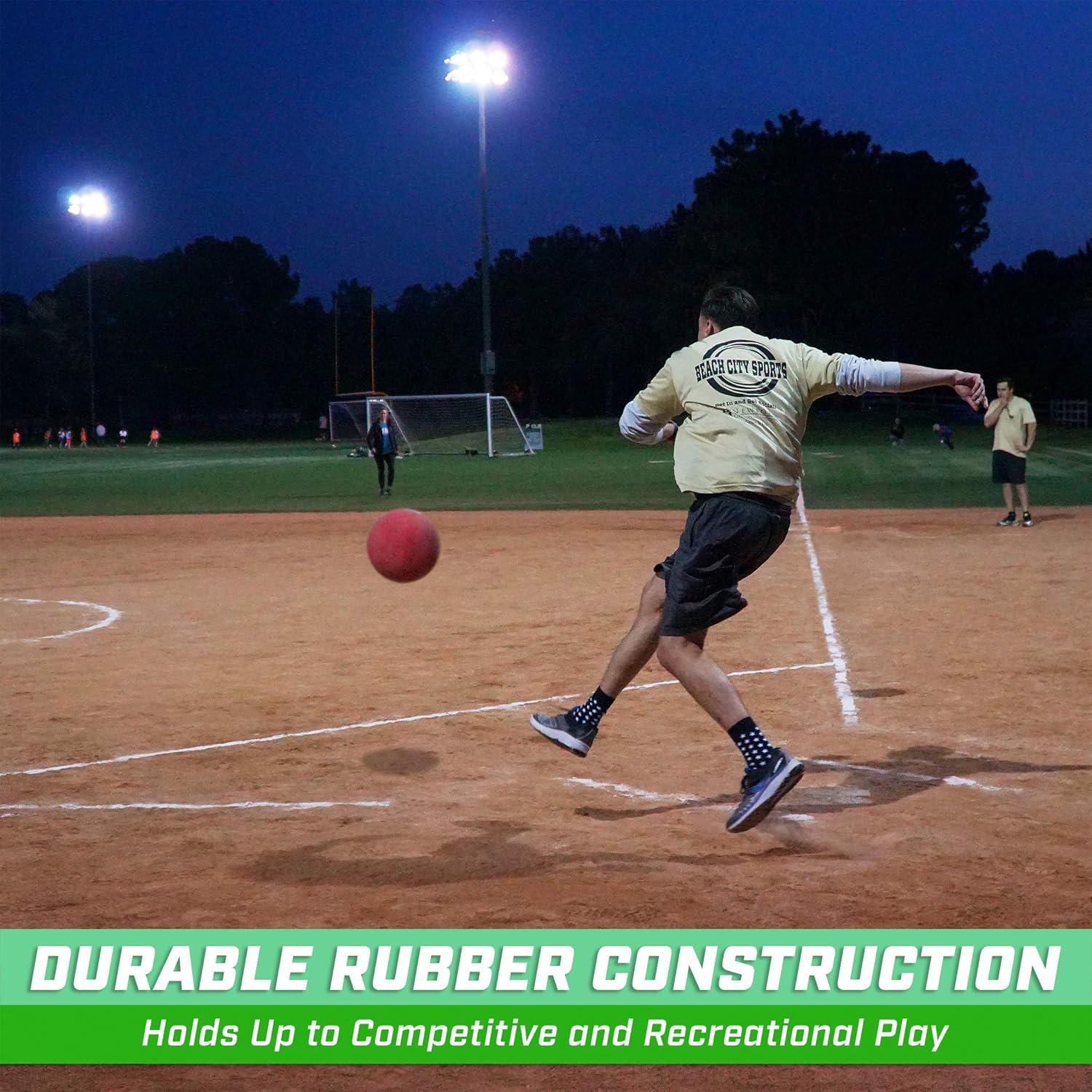 GoSports Balones de Kickball Oficiales con Bomba - 2 Piezas