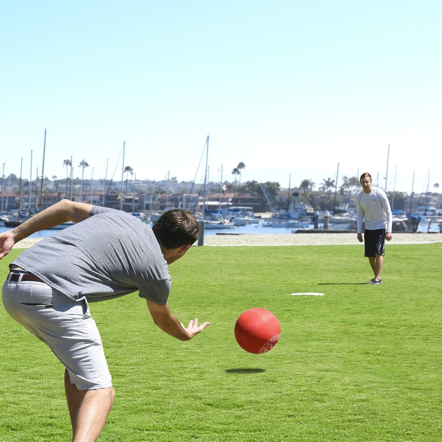 GoSports Balones de Kickball Oficiales con Bomba - 2 Piezas