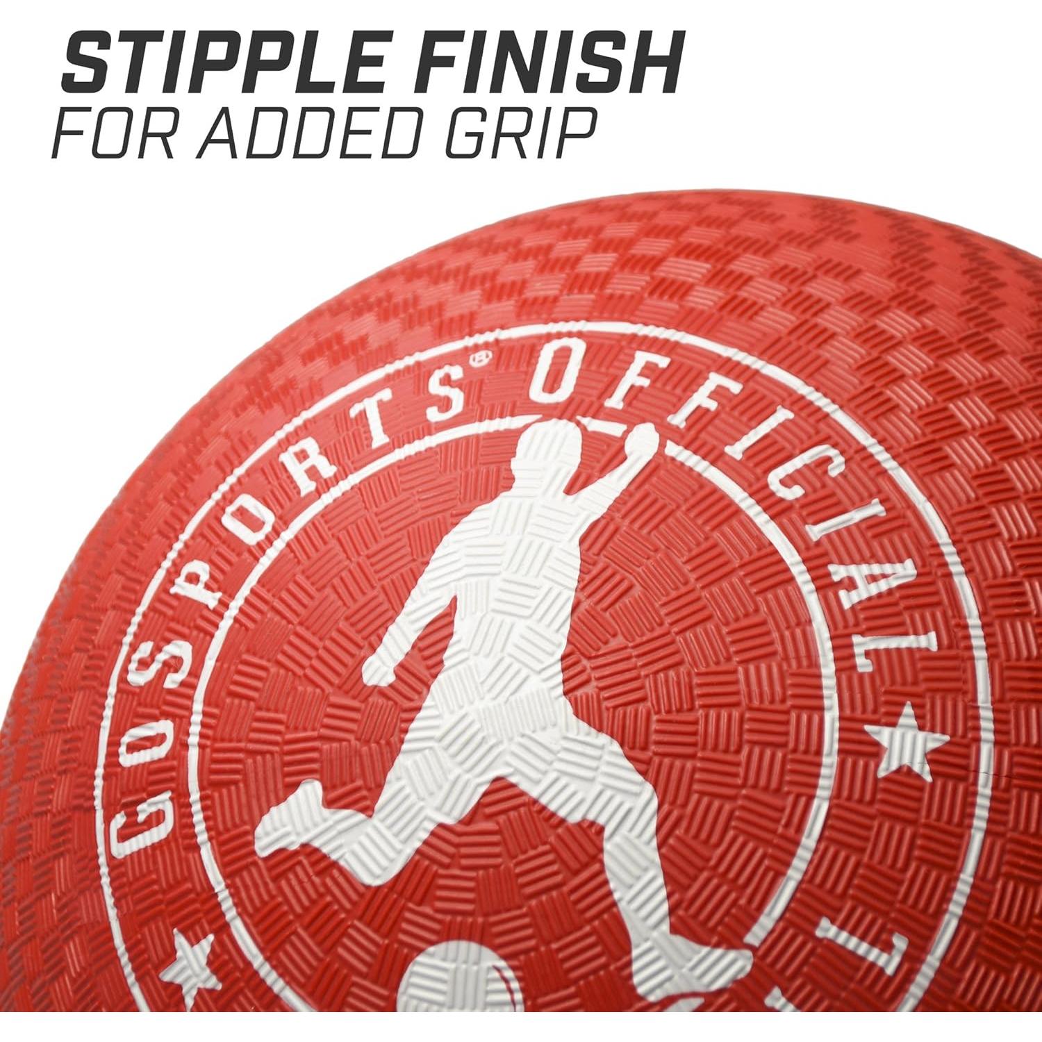 GoSports Balones de Kickball Oficiales con Bomba - 2 Piezas