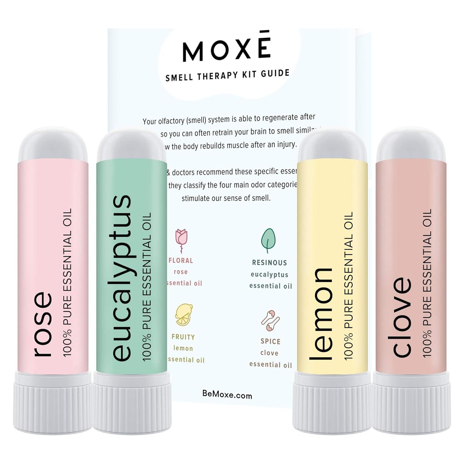 Kit de Entrenamiento Olfativo MOXĒ - 4 Aceites Esenciales