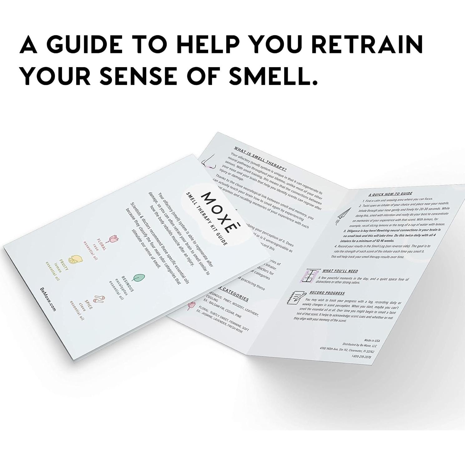 Kit de Entrenamiento Olfativo MOXĒ - 4 Aceites Esenciales