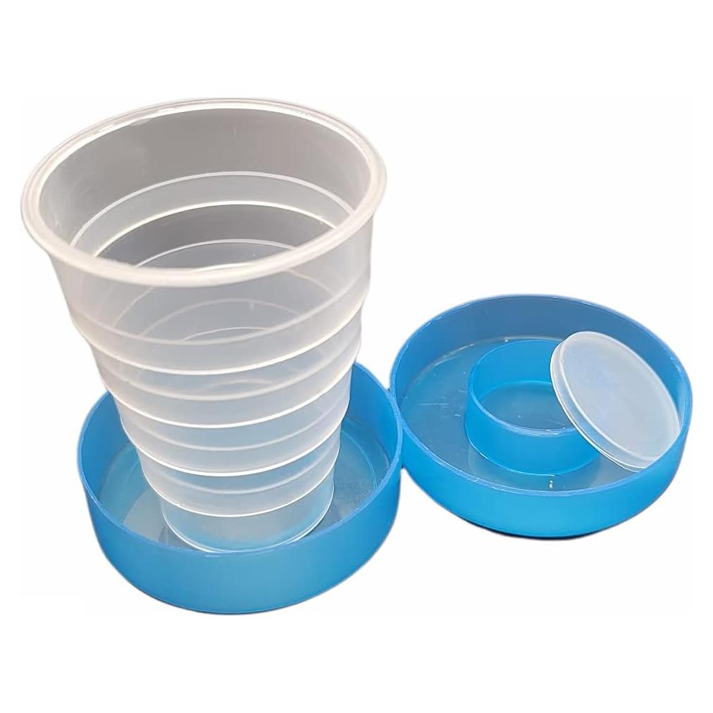 Taza de Beber Plegable Handy Housewares con Estuche Pastillas