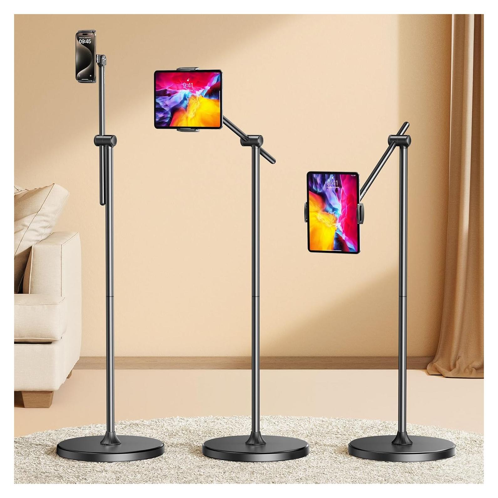 Soporte de Piso Ajustable DIMONCOAT para Tabletas 4.7-15.6"