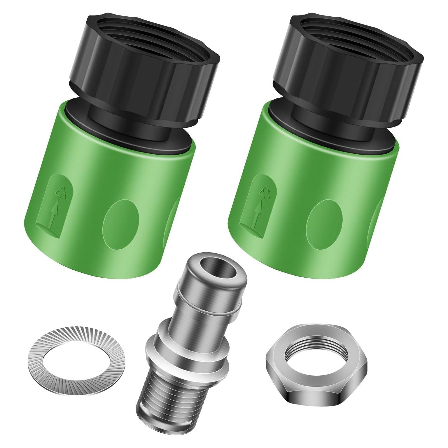 Kit de Lavado de Deck para Cortacésped Haiouus - Adaptadores y Boquilla