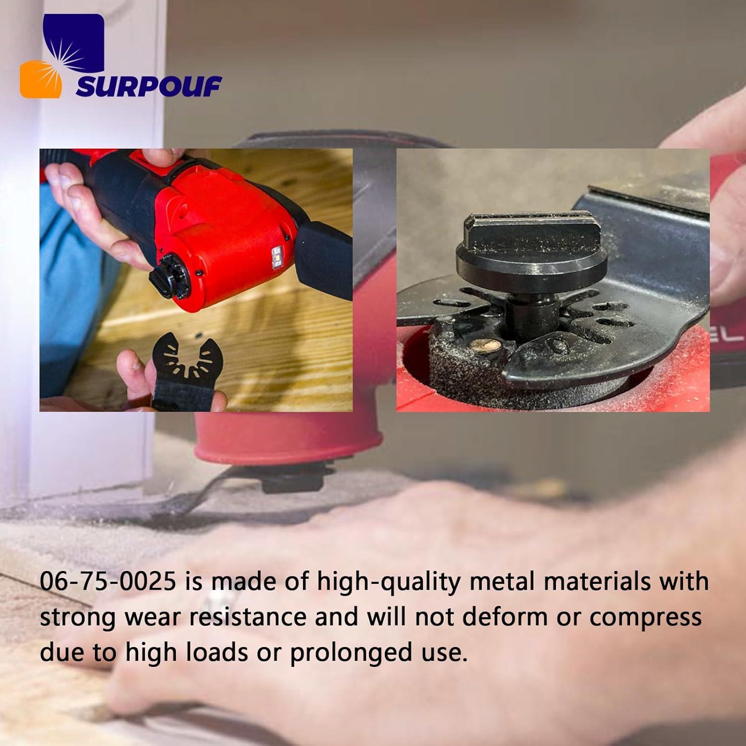 Tornillo de Almohadilla de Respaldo 06-75-0025 para Milwaukee 2626-20