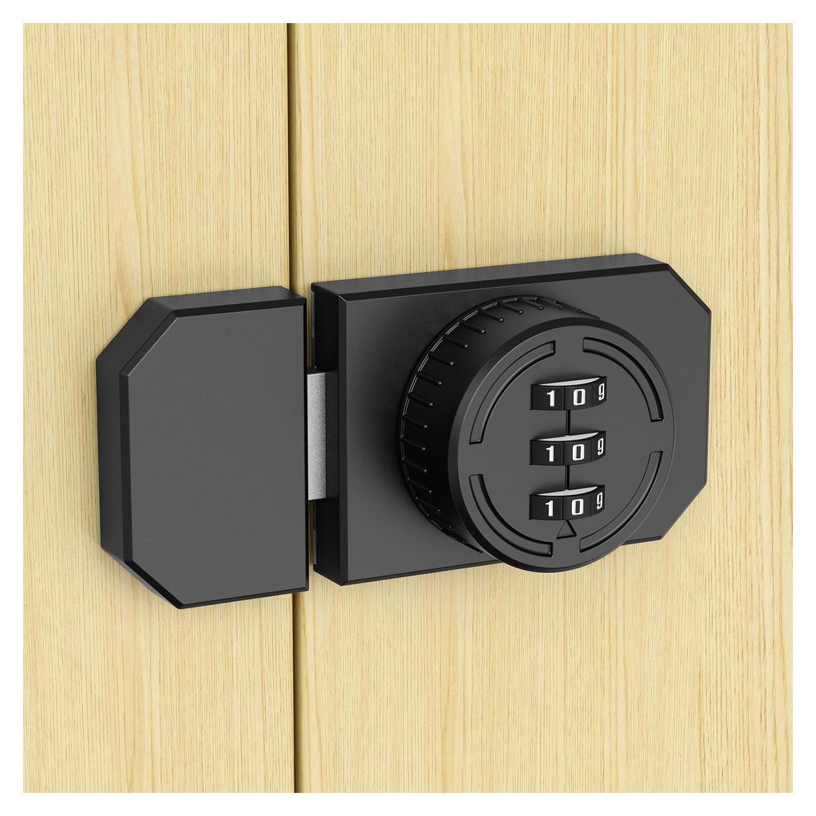 Cerradura de Combinación YogePote para Gabinete Adhesiva 3 Dígitos