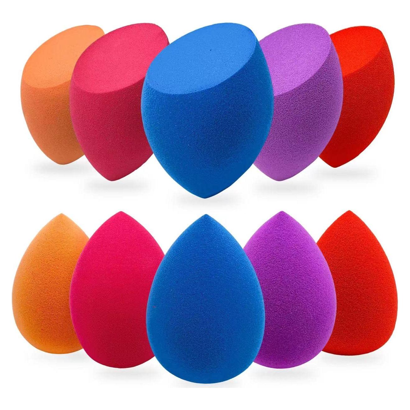 Set de 10 Esponjas de Maquillaje AIMILIQI Multicolores