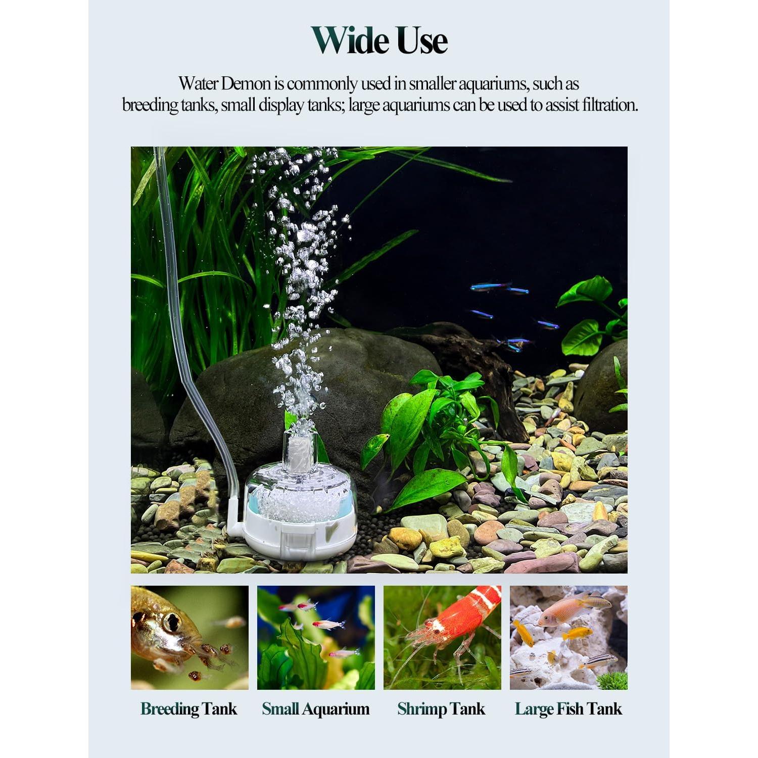 Filtro de Esponja Mini UPETTOOLS BT301 para Acuario 19L