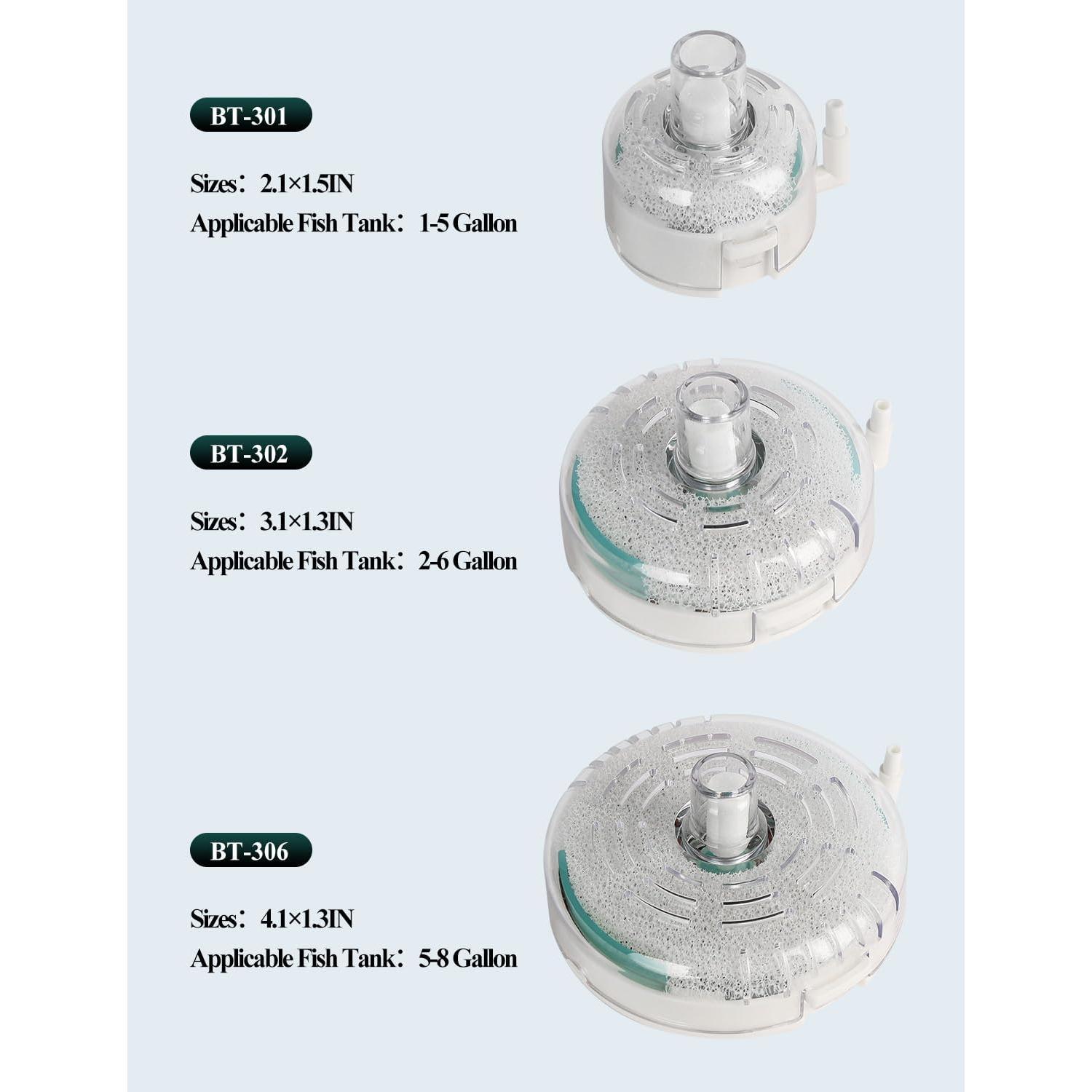 Filtro de Esponja Mini UPETTOOLS BT301 para Acuario 19L