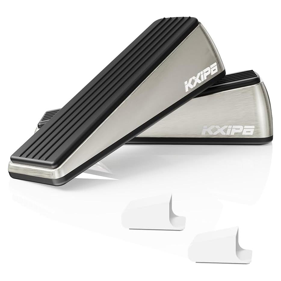 2 Cuñas de Puerta KXIPB de Zinc Bronce - Alta Resistencia