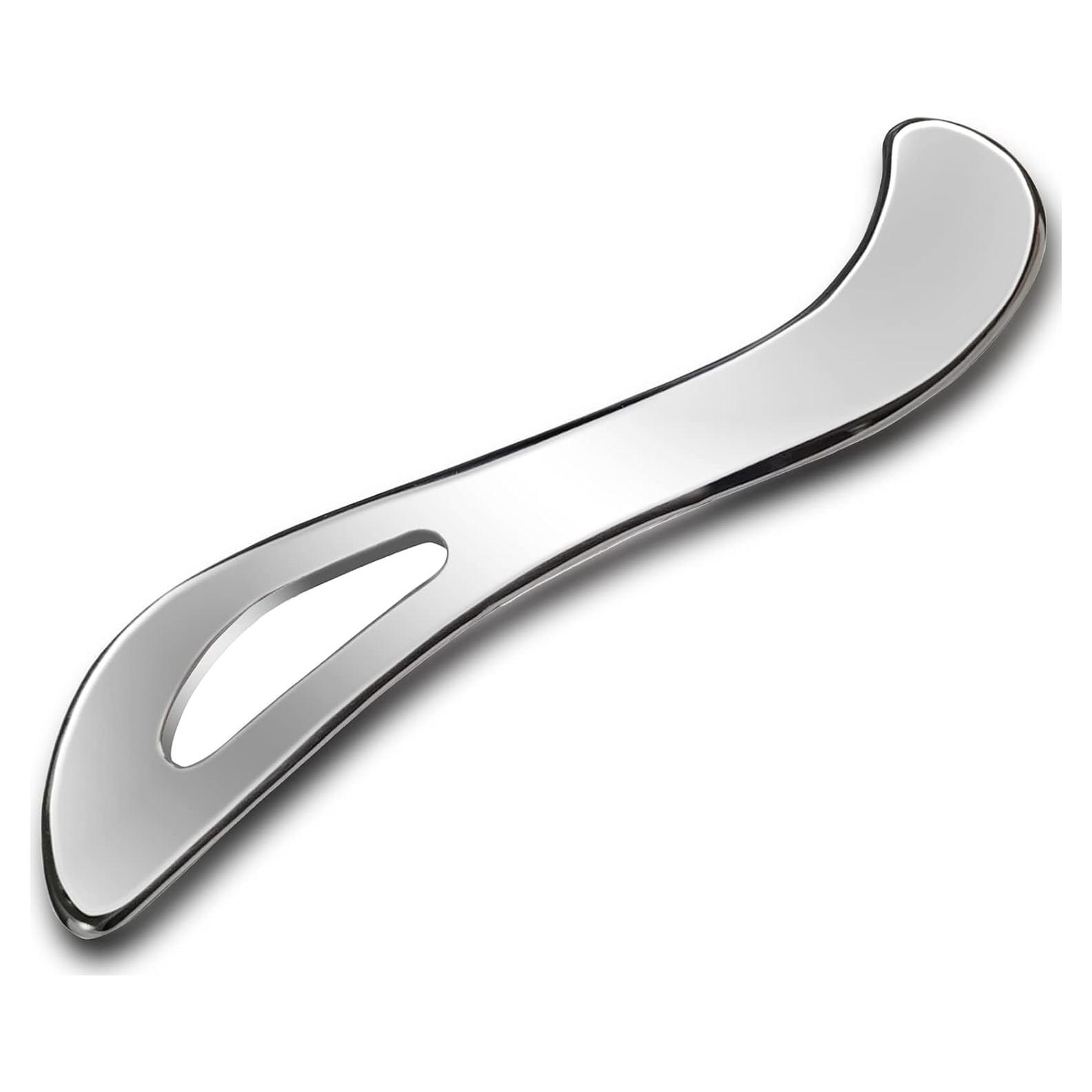 Herramienta de Masaje Gua Sha Acero Inoxidable BYYDDIY S1