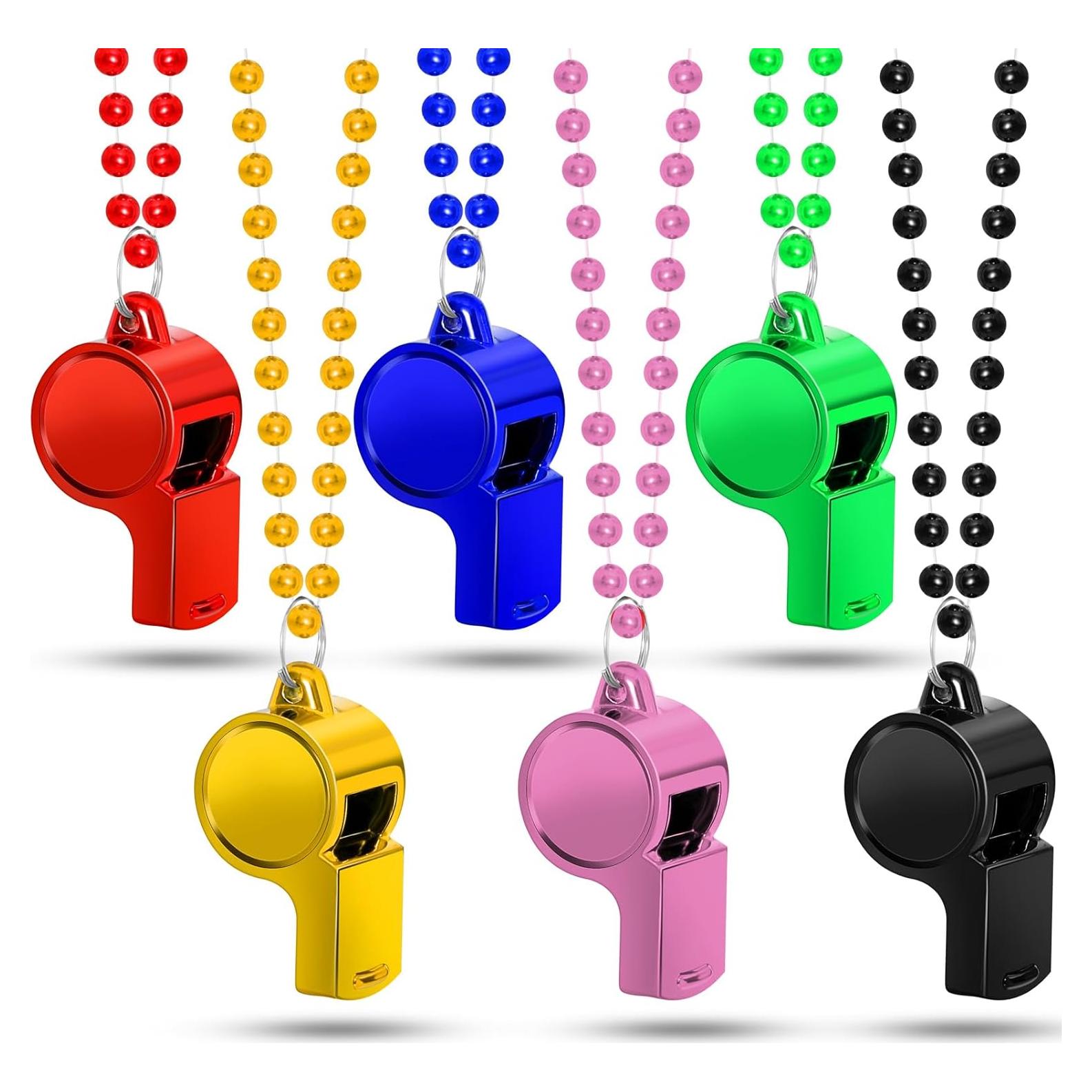 Collar con Silbato LIANGYUNZE - Set de 6 Unidades, Ligero y Duradero