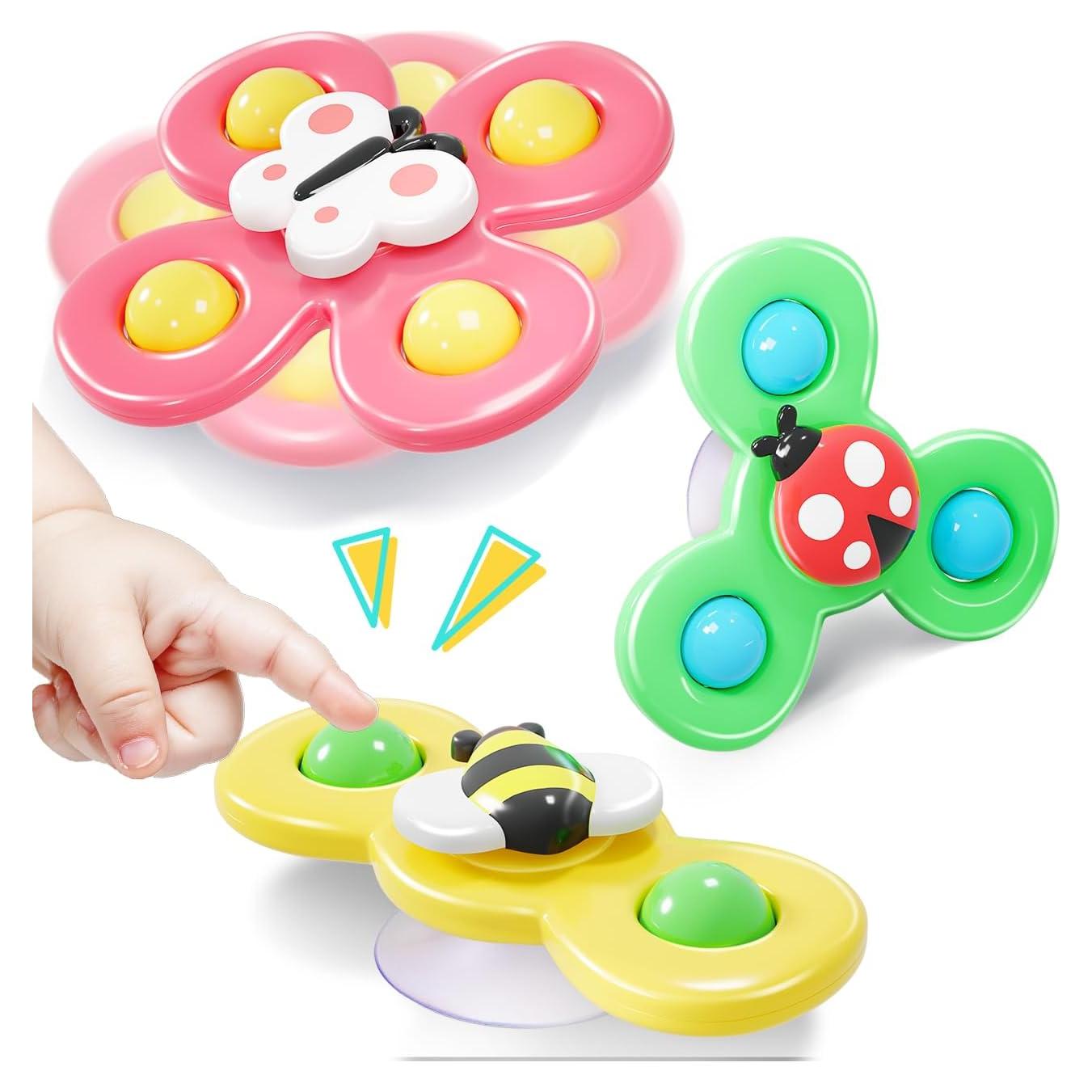 Juguetes de Spinner para Bebés Narrio - 3 Animales 12M-3A