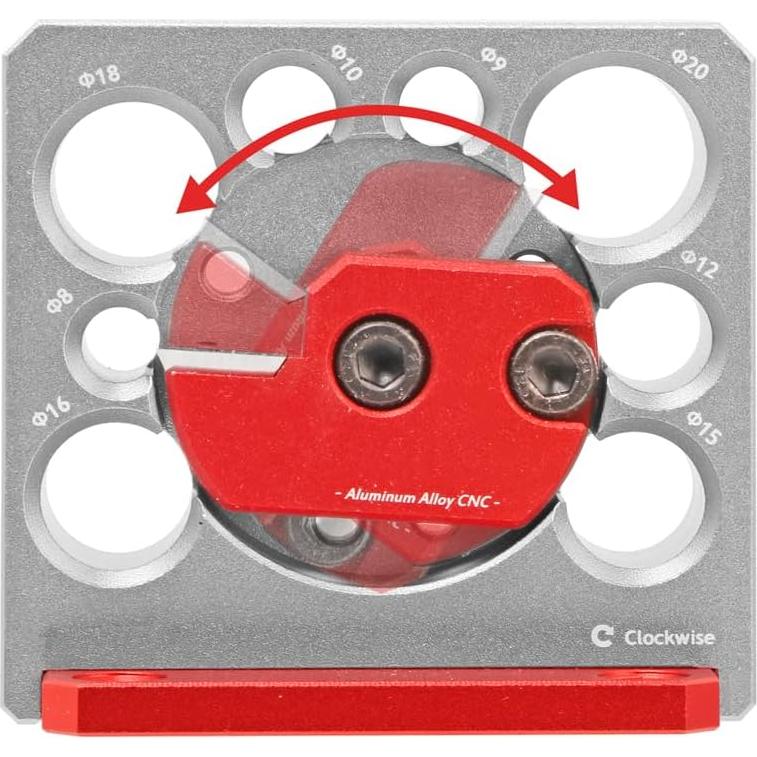 Herramienta de Fresado Ajustable KETEPED con Cuchilla de Carburo