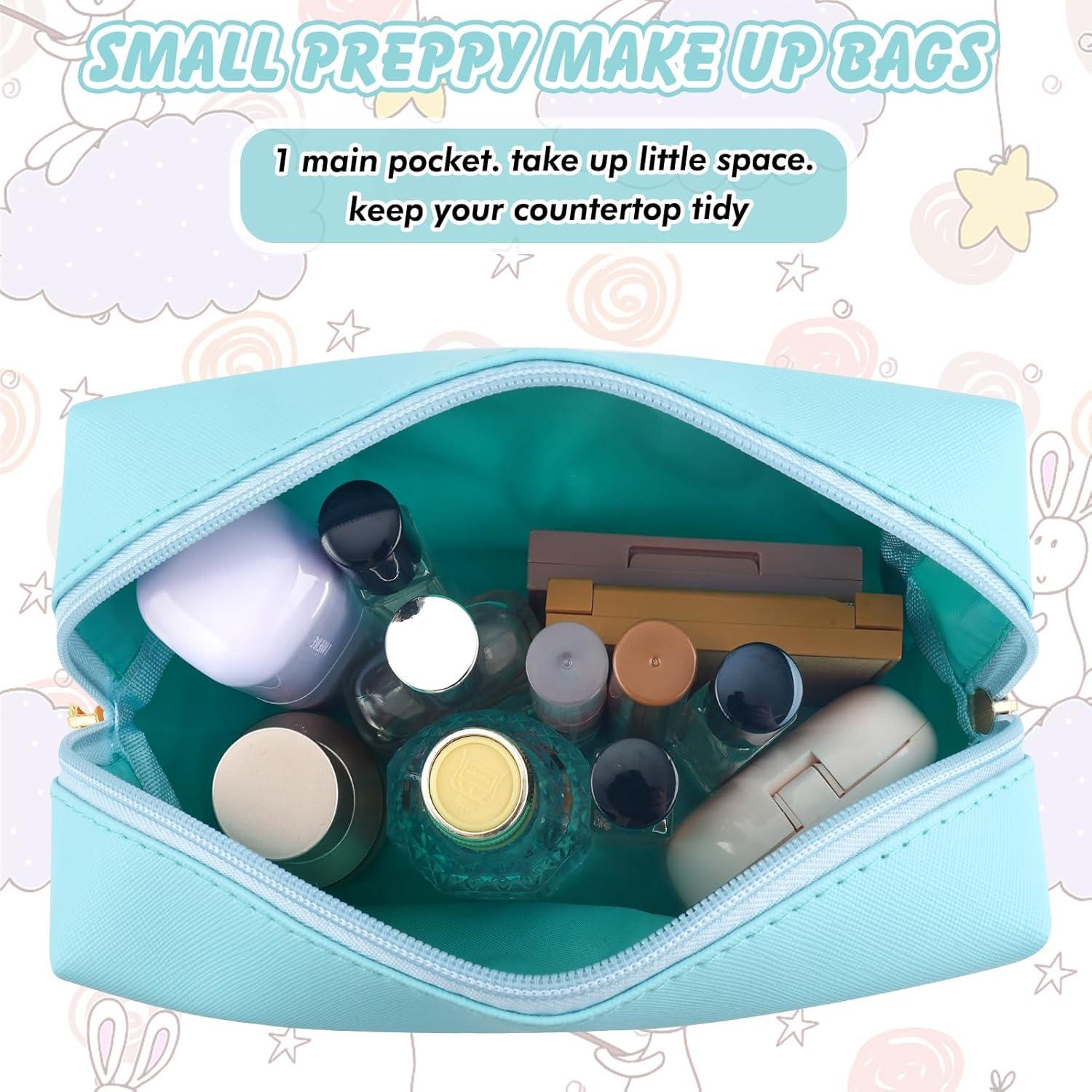 Bolsa de Maquillaje Personalizada URSKYTOUS Azul 18x11cm