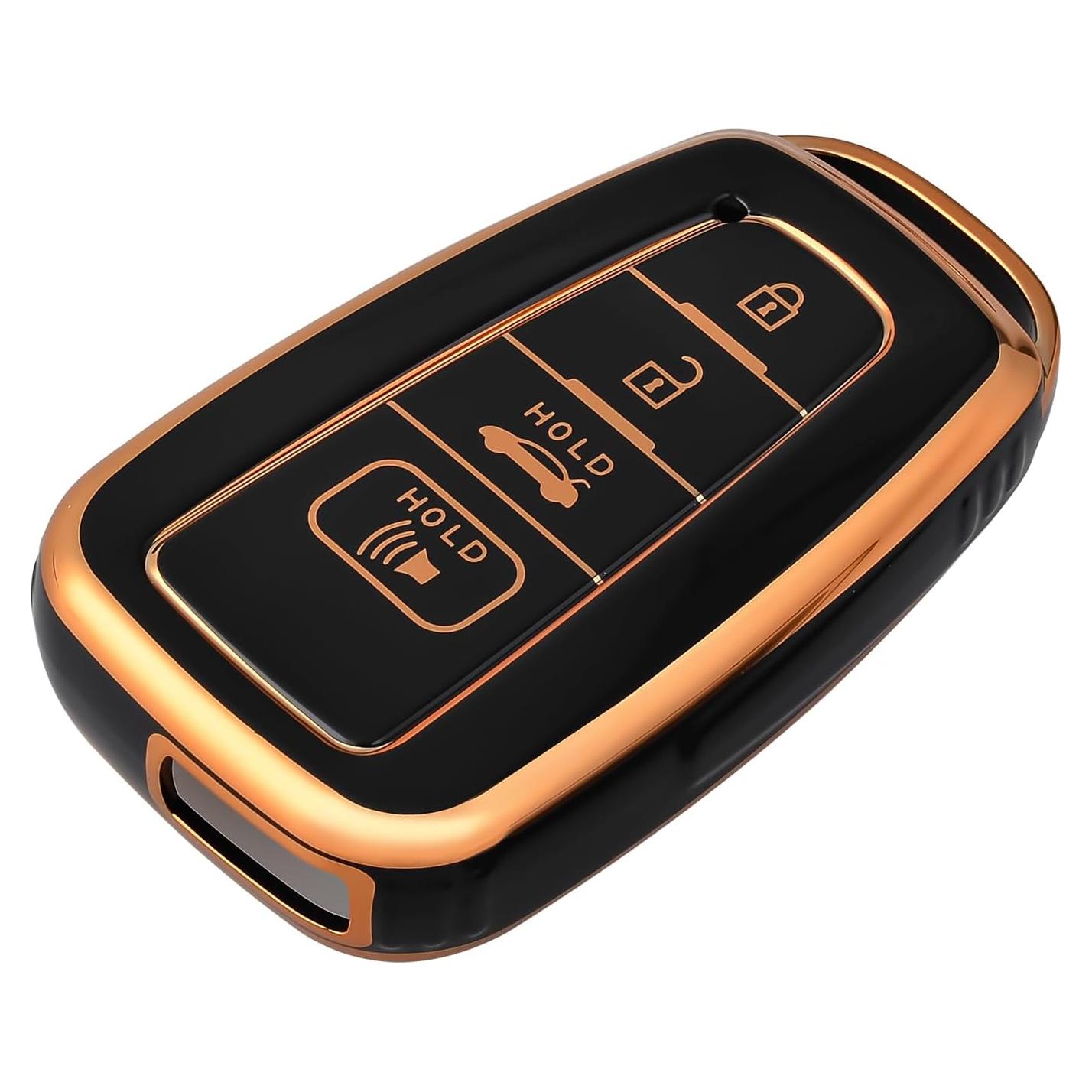 Funda de llavero OFFCURVE para Toyota 2018-2022 Negra