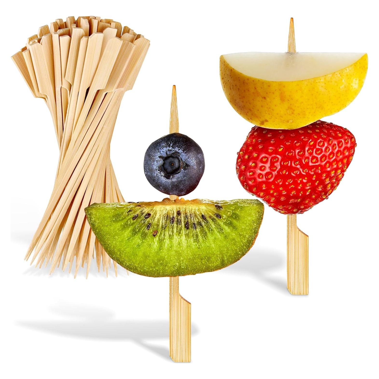 Pinchos de Bambú 200 Unidades Stock Your Home 8.89 cm