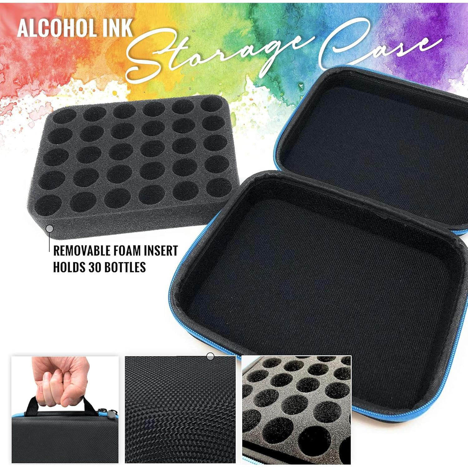 Estuche de Almacenamiento para Tintas de Alcohol Pixiss - 30 Botellas