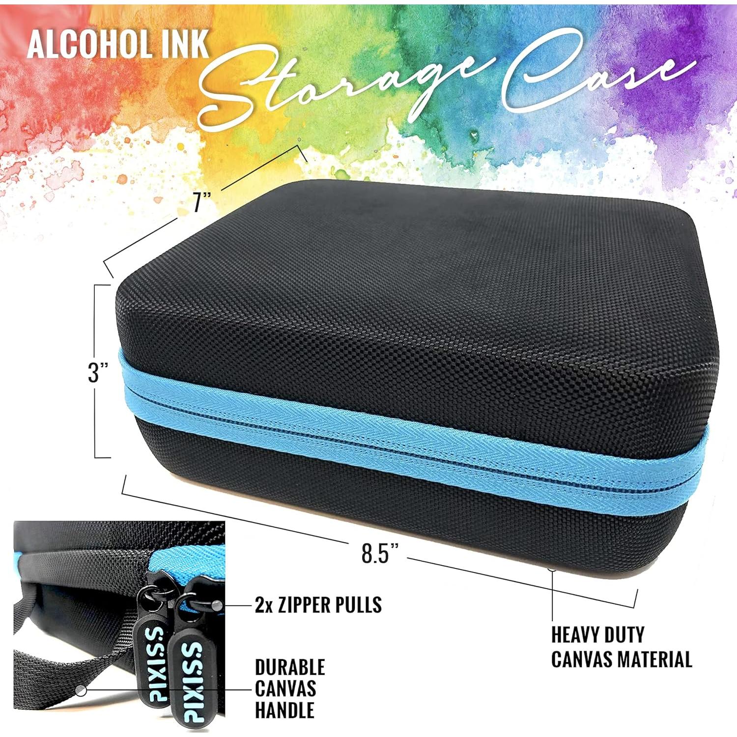 Estuche de Almacenamiento para Tintas de Alcohol Pixiss - 30 Botellas