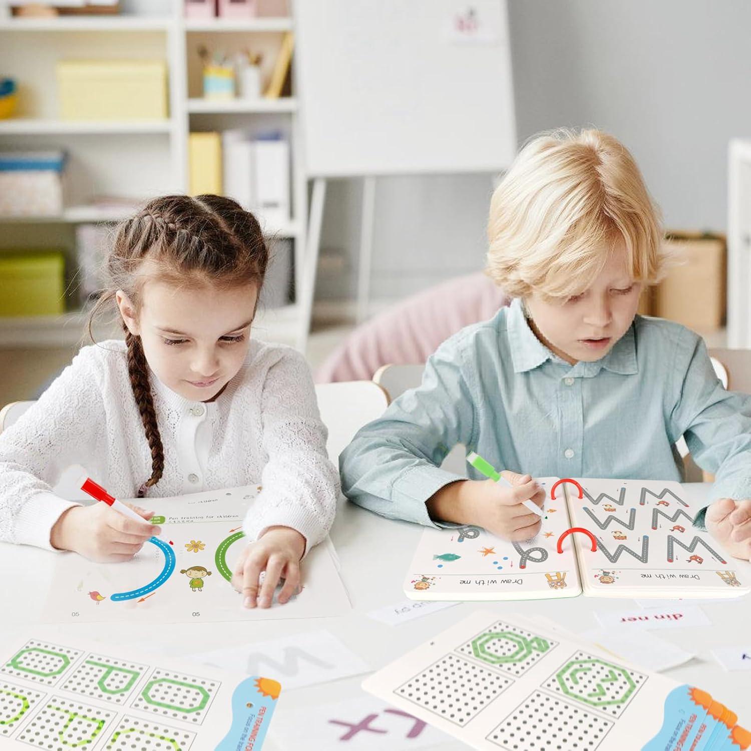 Cuaderno Reutilizable Scribble Genérico - 64 Páginas, Azul