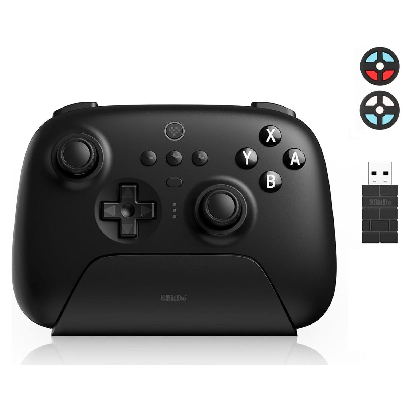 Controlador Bluetooth 8Bitdo con Base de Carga para Switch y PC