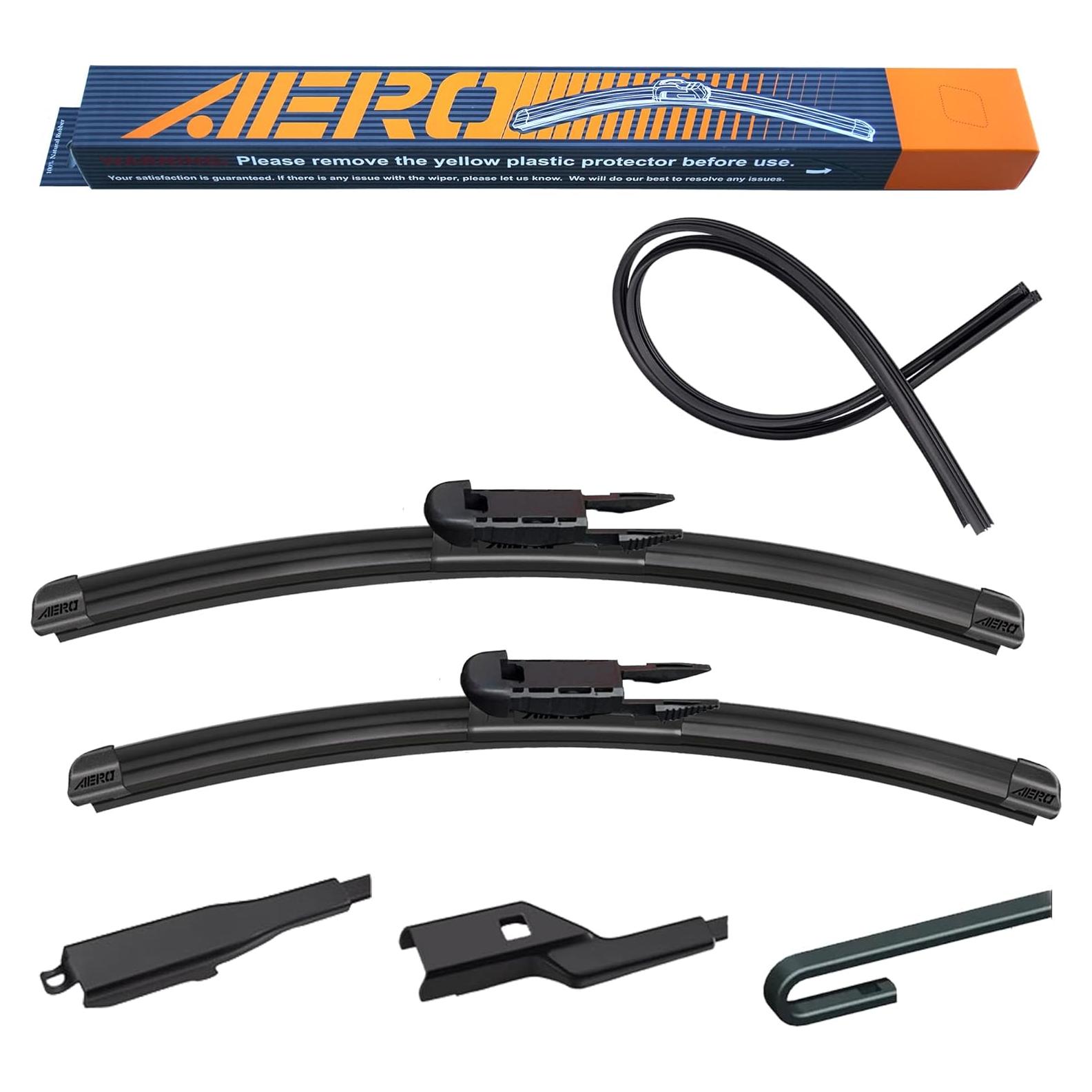 Limpiaparabrisas AERO Avenger 61cm+56cm Todo-Temporada para Land Rover LR2