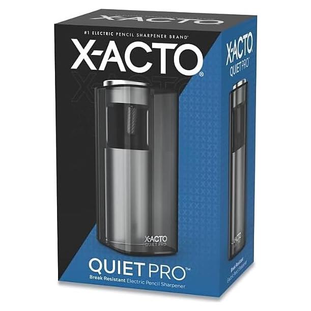 Sacapuntas eléctrico X-ACTO Quiet Pro 1 cuenta gris