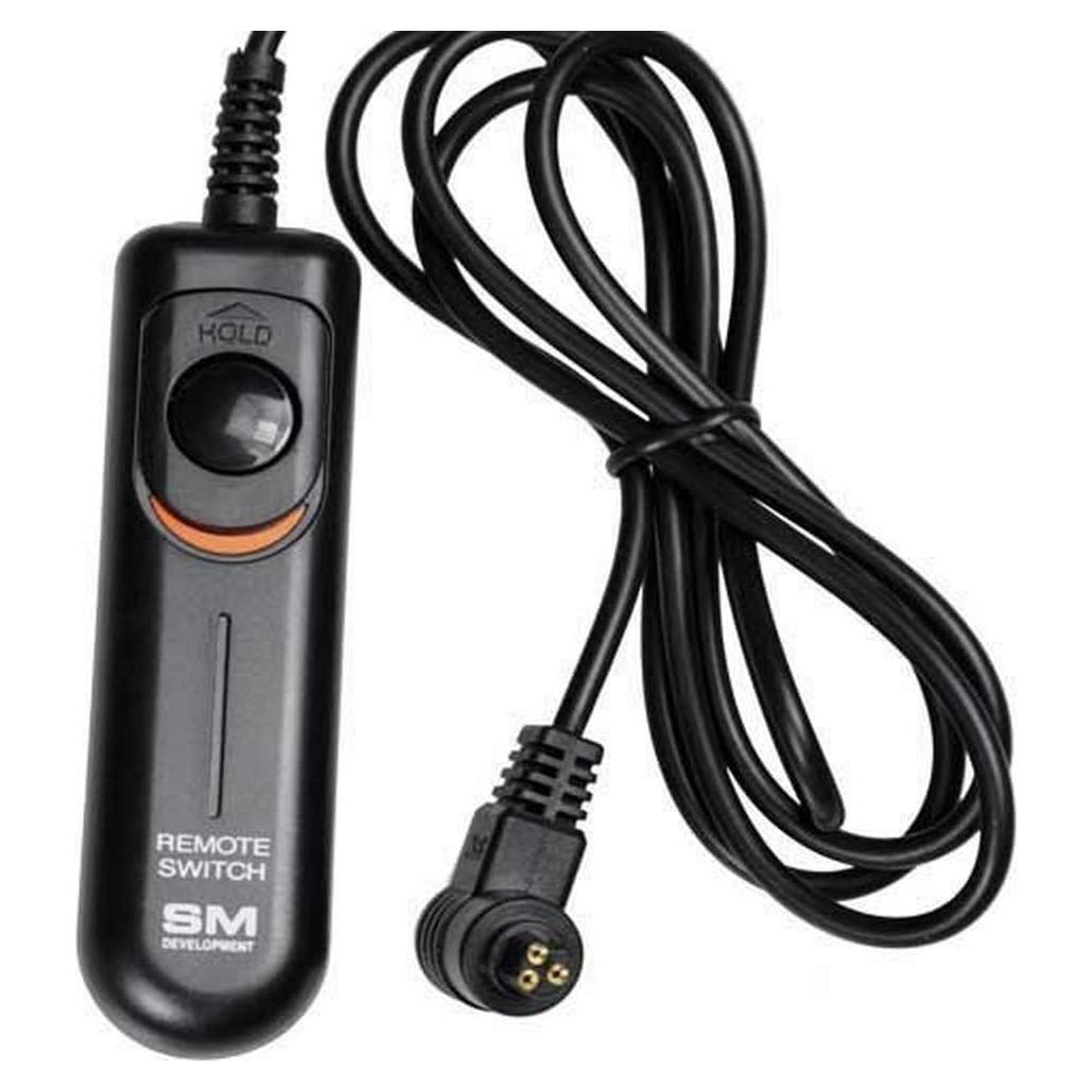 SMDV Remote Shutter Release Cable for Canon EOS 1D, 1DS Mark II, III, Mark III, IV, 1DC, 1DX, D30, D60, 10D, 20D, 20DA, 30D, 40D, 50D, 5D, 5D Mark II, III, 7D, Fully Compatible with Canon RS80N3