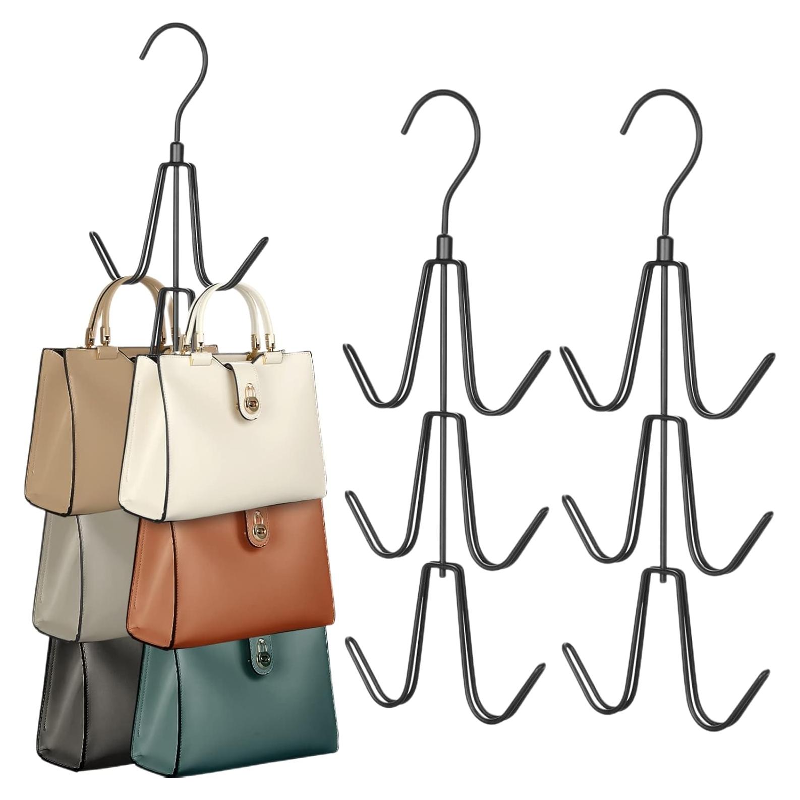 Organizador de Bolsos TOPIA HANGER 2-Pack Metal Negro