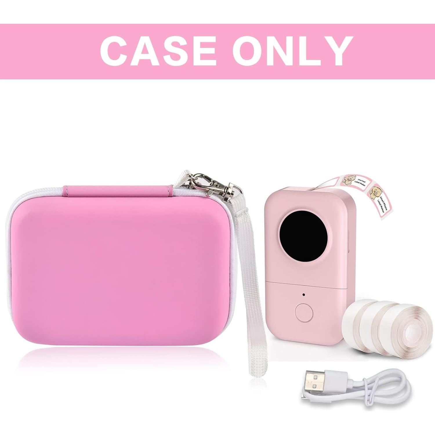 Funda para impresora de etiquetas PAIYULE D30 D35 Rosa
