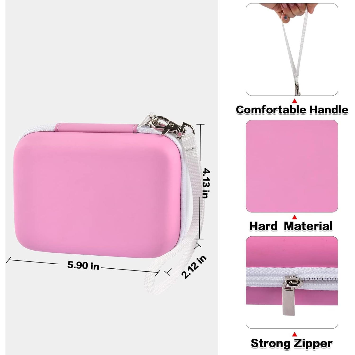 Funda para impresora de etiquetas PAIYULE D30 D35 Rosa