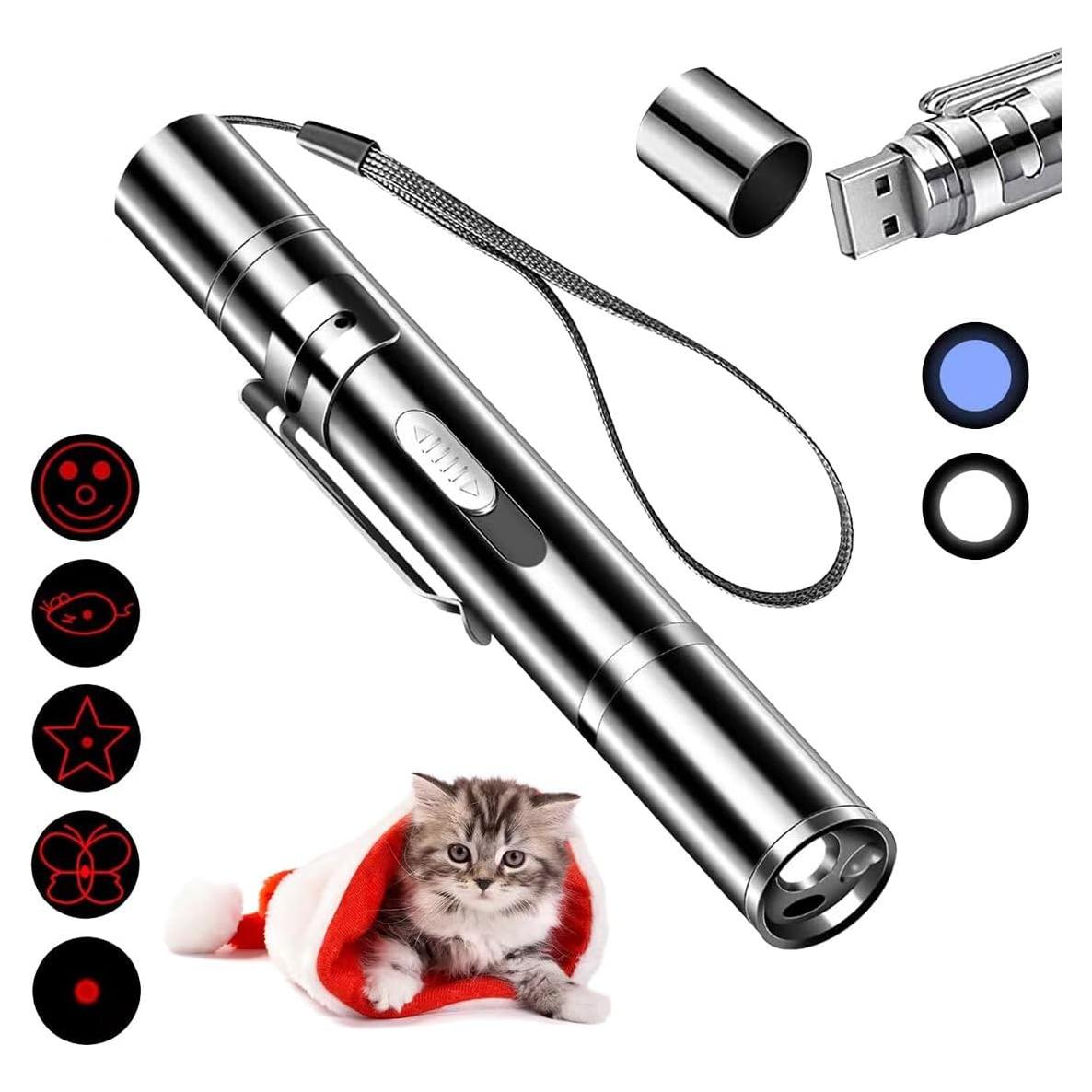 Juguete láser para gatos Yiwu ZK-9127 recargable USB