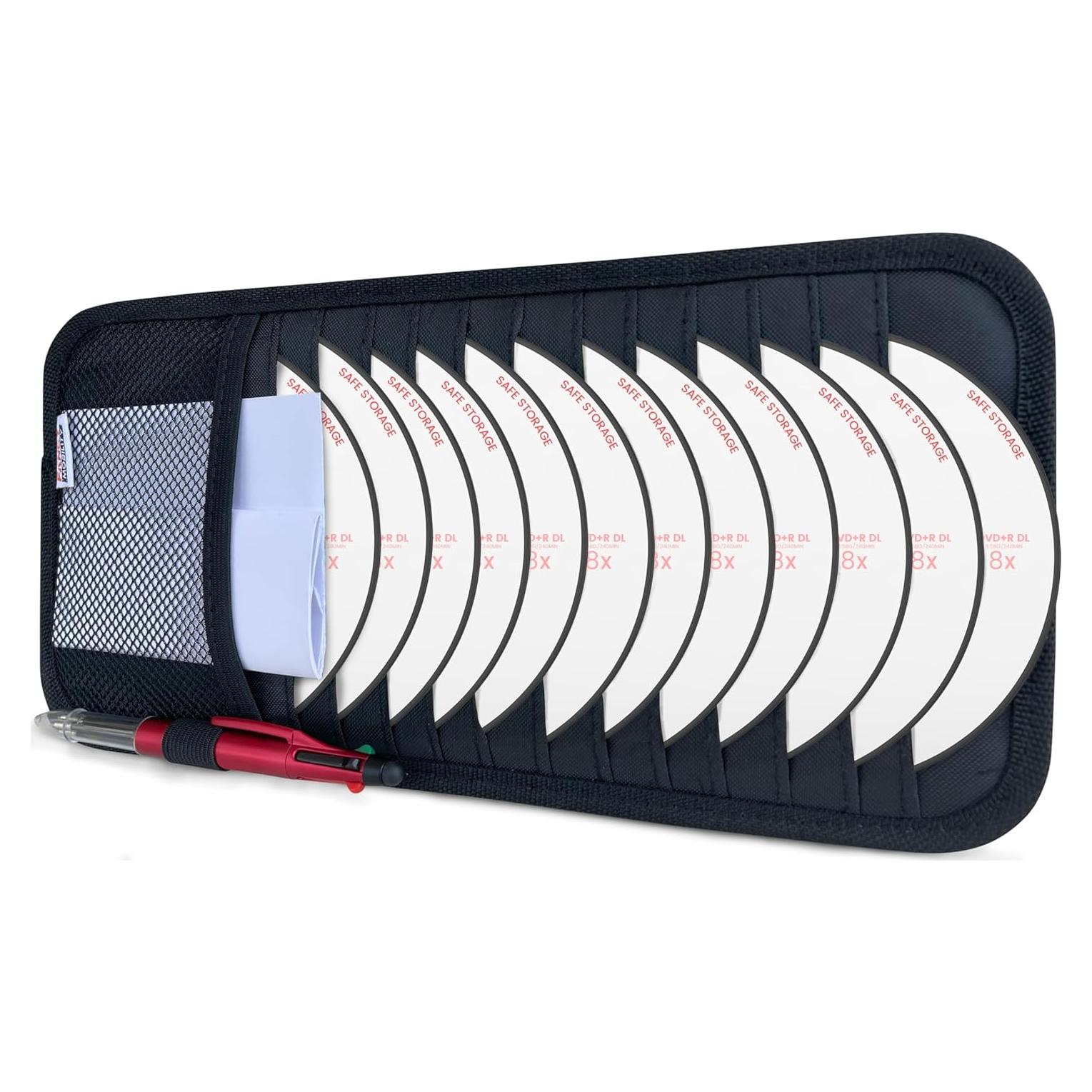 Soporte para CD de coche Fancy Mobility - Organizador 12 CDs