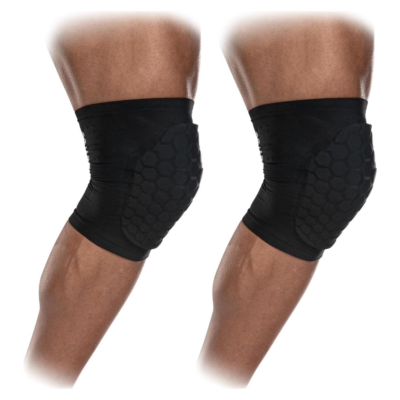 Mangas de rodilla McDavid HEX para hombres y mujeres - Negro