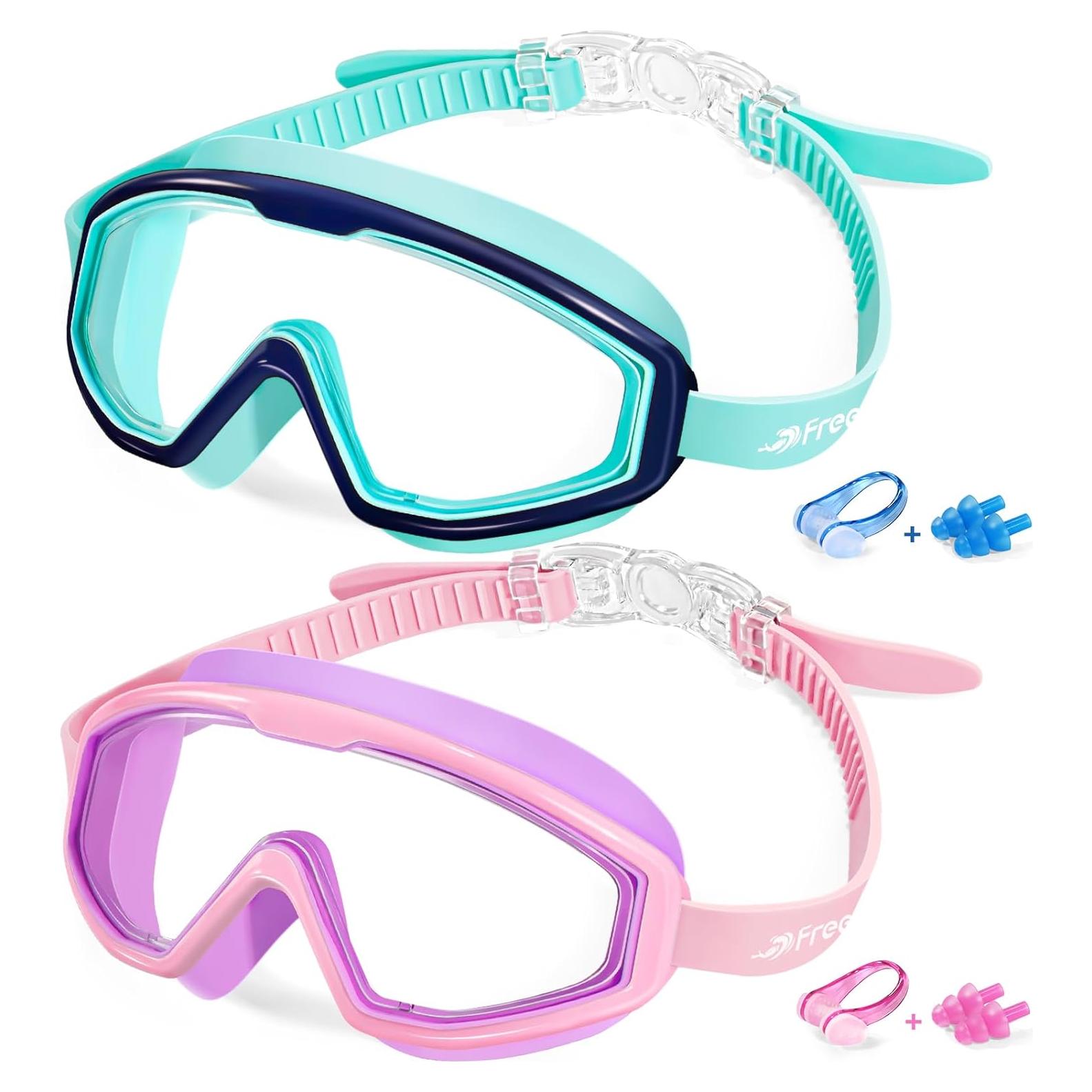Gafas de Natación Freela para Niños 3-15 Años Antivaho UV
