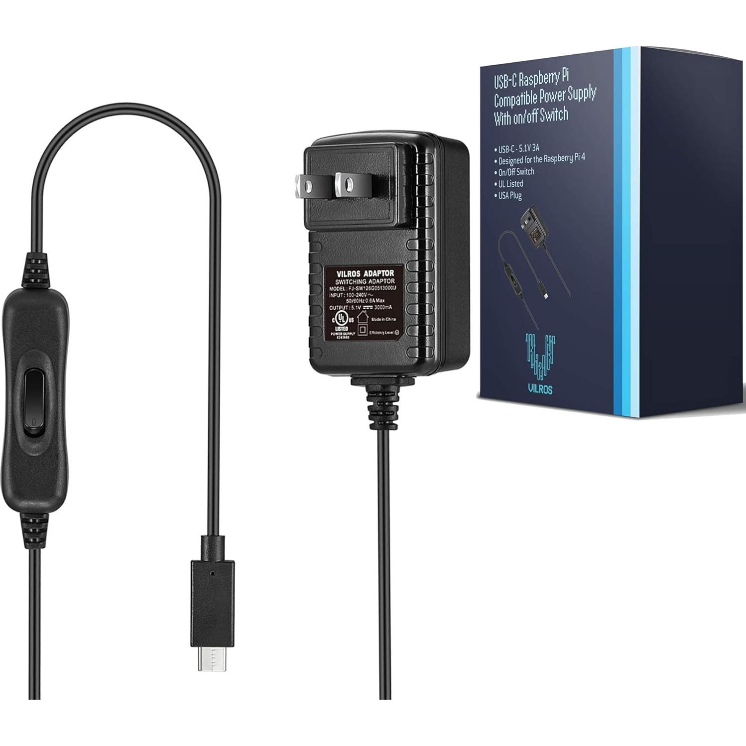 Kit Vilros Raspberry Pi 4 4GB con caja de aluminio y ventilador