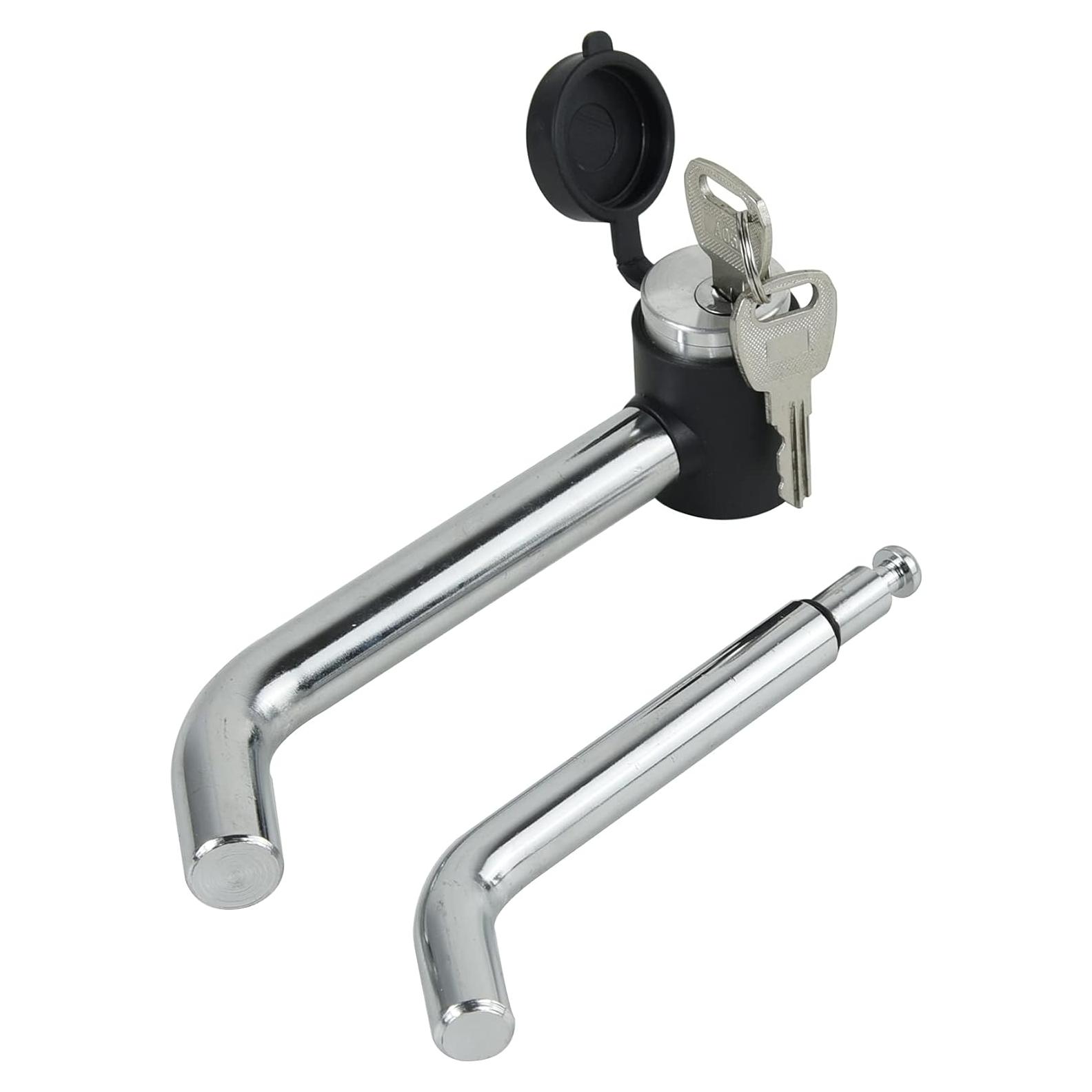 Cerradura de Enganche de Remolque TOPTOW 63530 Cromo 1/2" y 5/8"