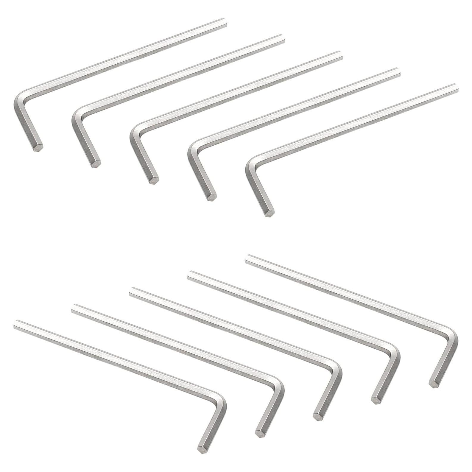 Llave Hexagonal Litoexpe 10 Piezas Acero Cr-V 1/8"