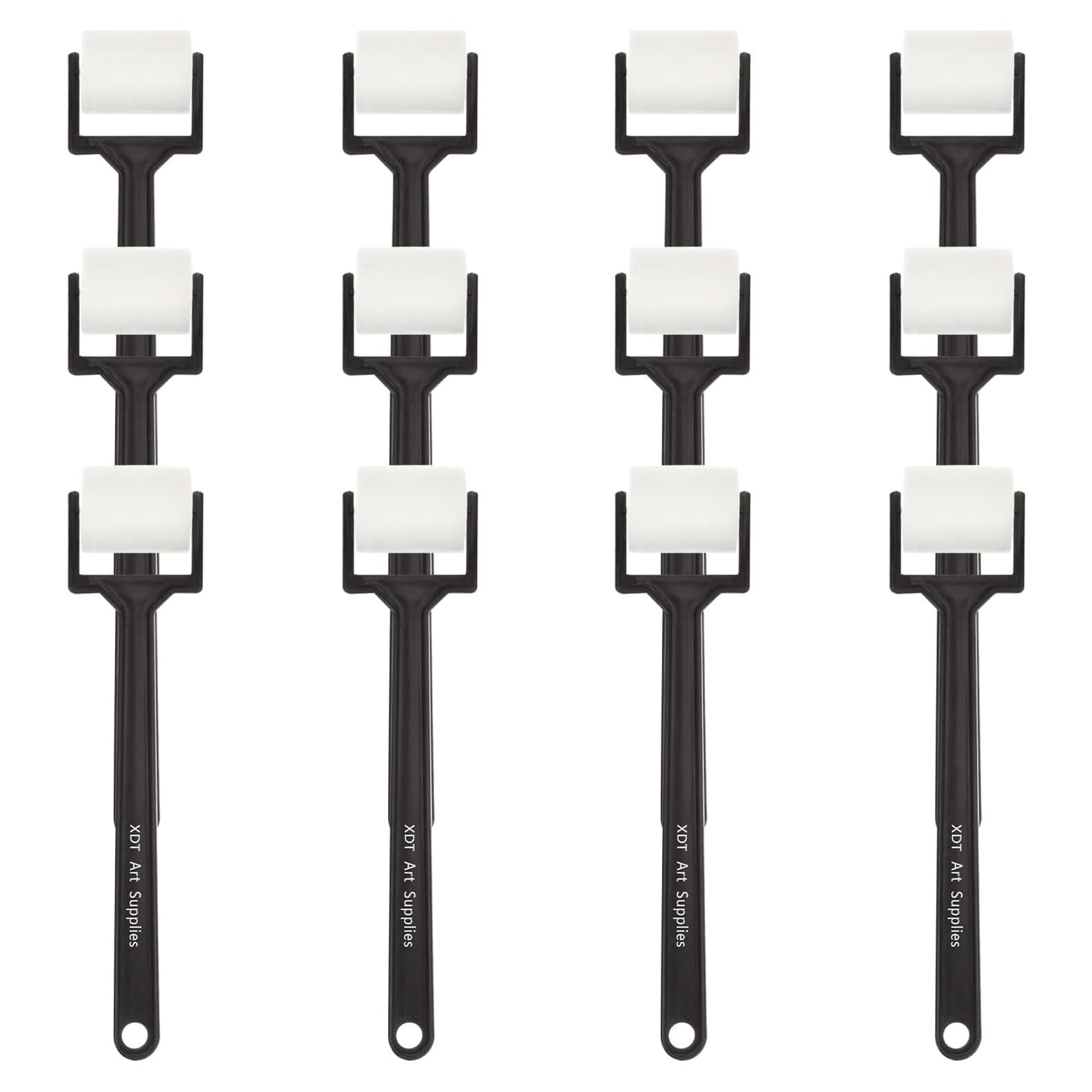 Set de 12 Rodillos de Pintura de Espuma XDT 1 Pulgada