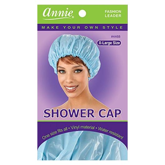 Gorro de Ducha Extragrande Annie - Vinilo Resistente al Agua