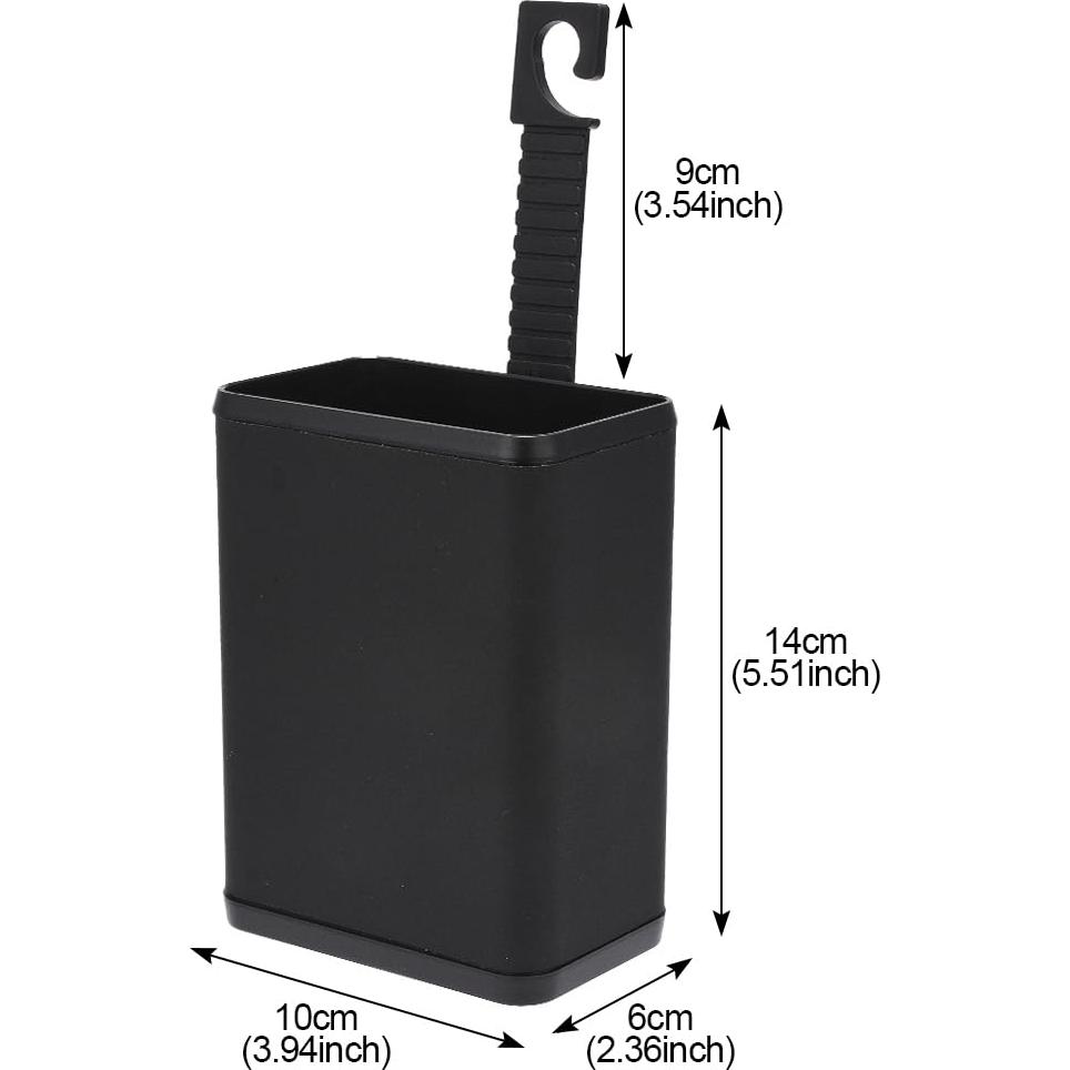 Mini Basurero de Coche AuMoHall Multifuncional 10x6cm