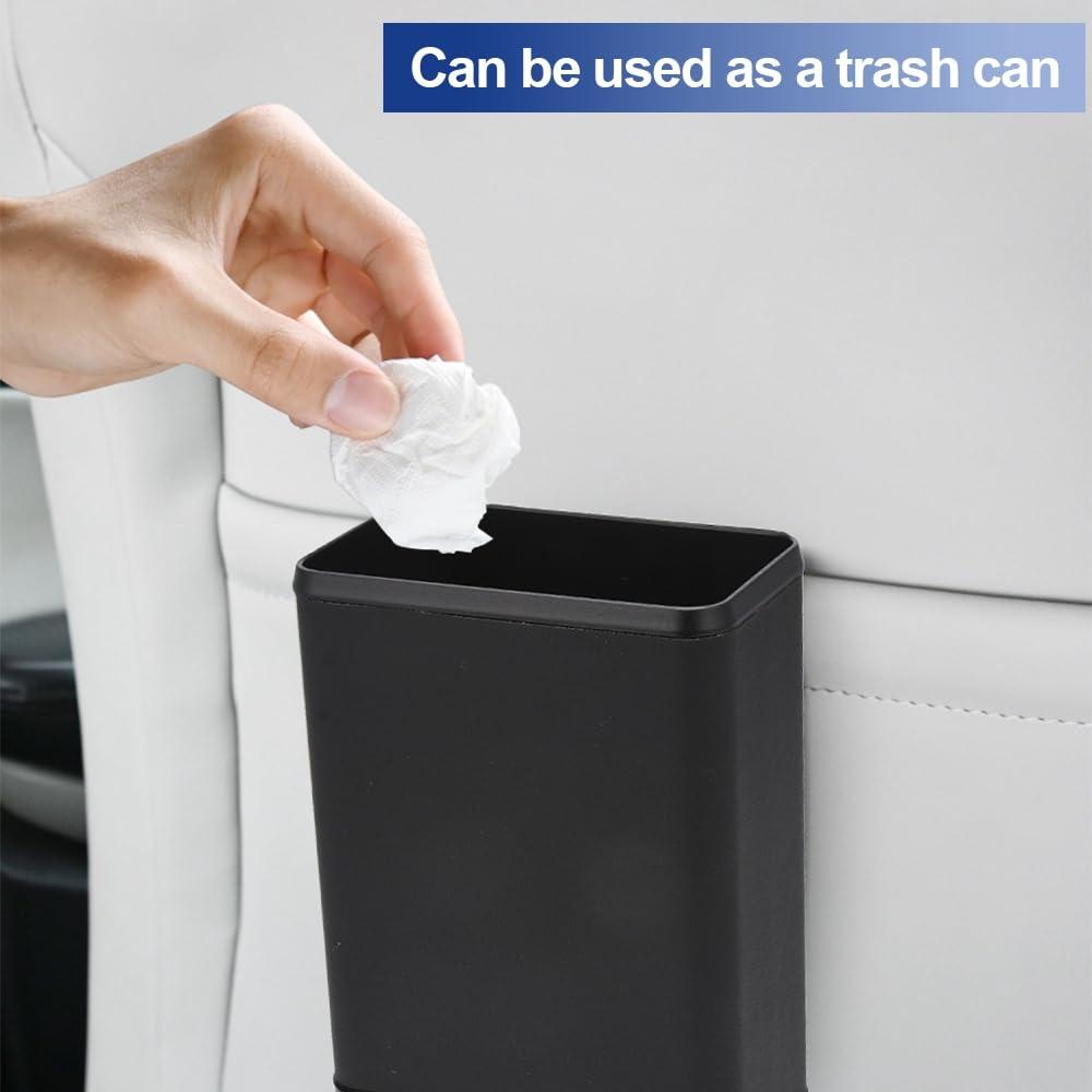 Mini Basurero de Coche AuMoHall Multifuncional 10x6cm