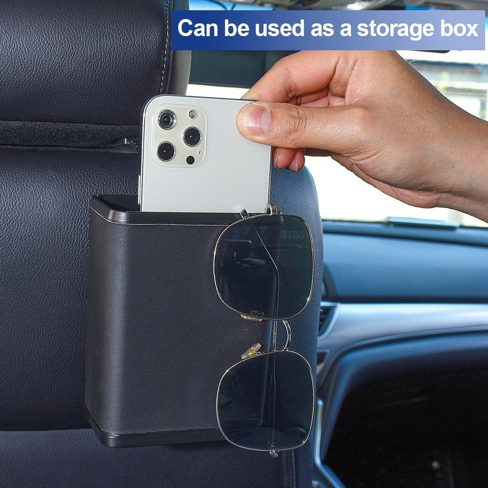 Mini Basurero de Coche AuMoHall Multifuncional 10x6cm