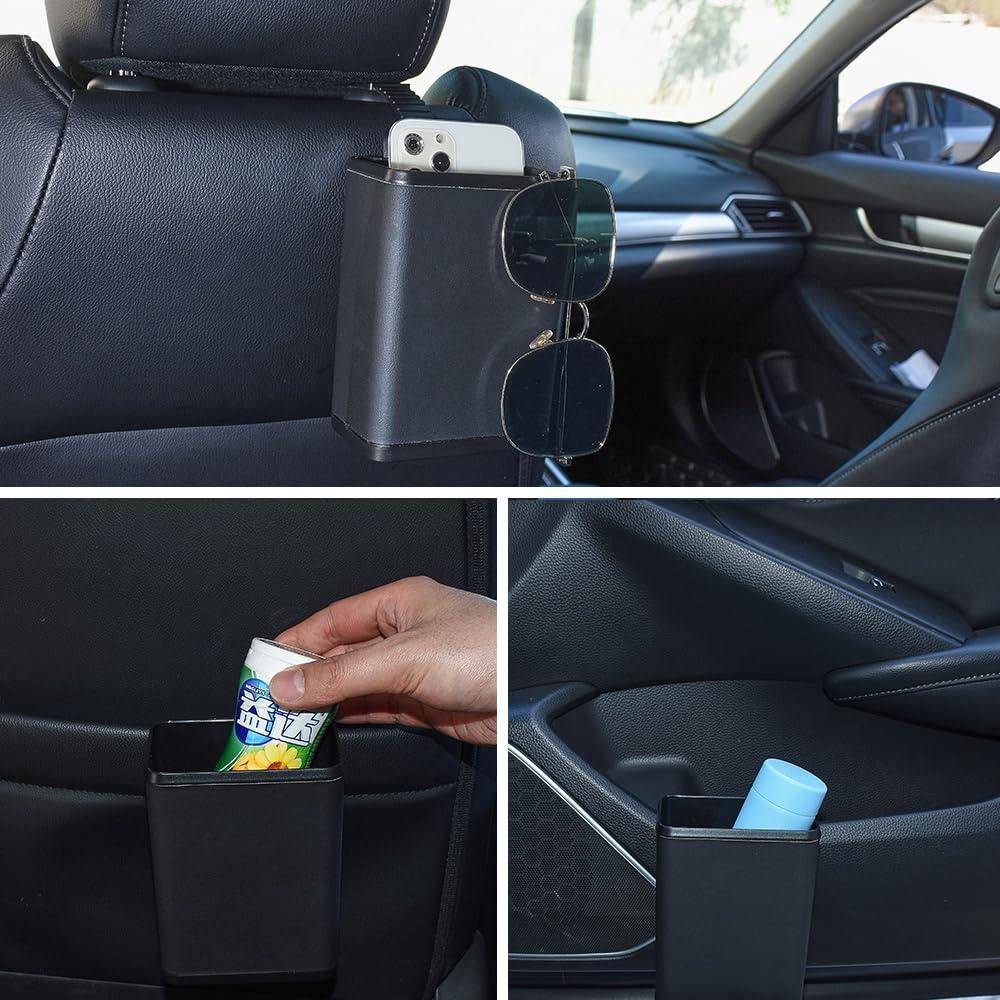 Mini Basurero de Coche AuMoHall Multifuncional 10x6cm